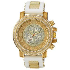 53mm Montres Carlo Rapper Simulate Diamond Clubbing White Luxury Men's Watch